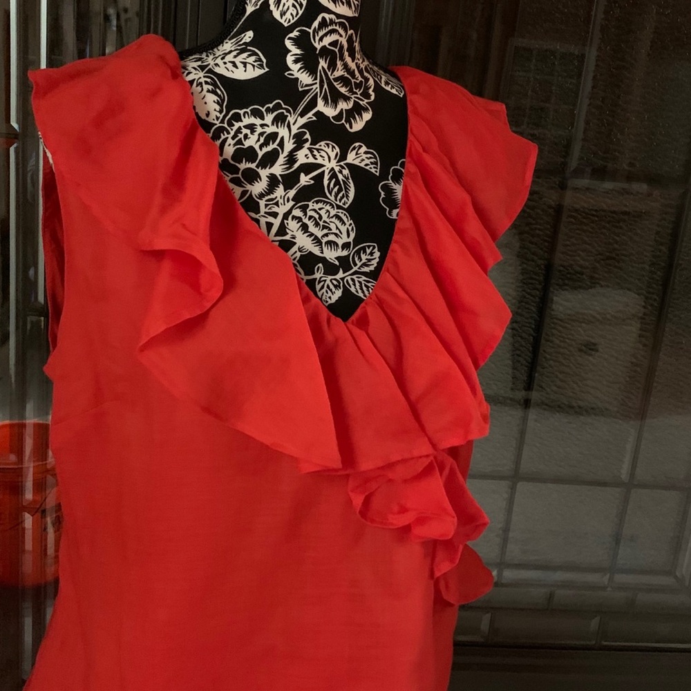 Boden Red Blouse